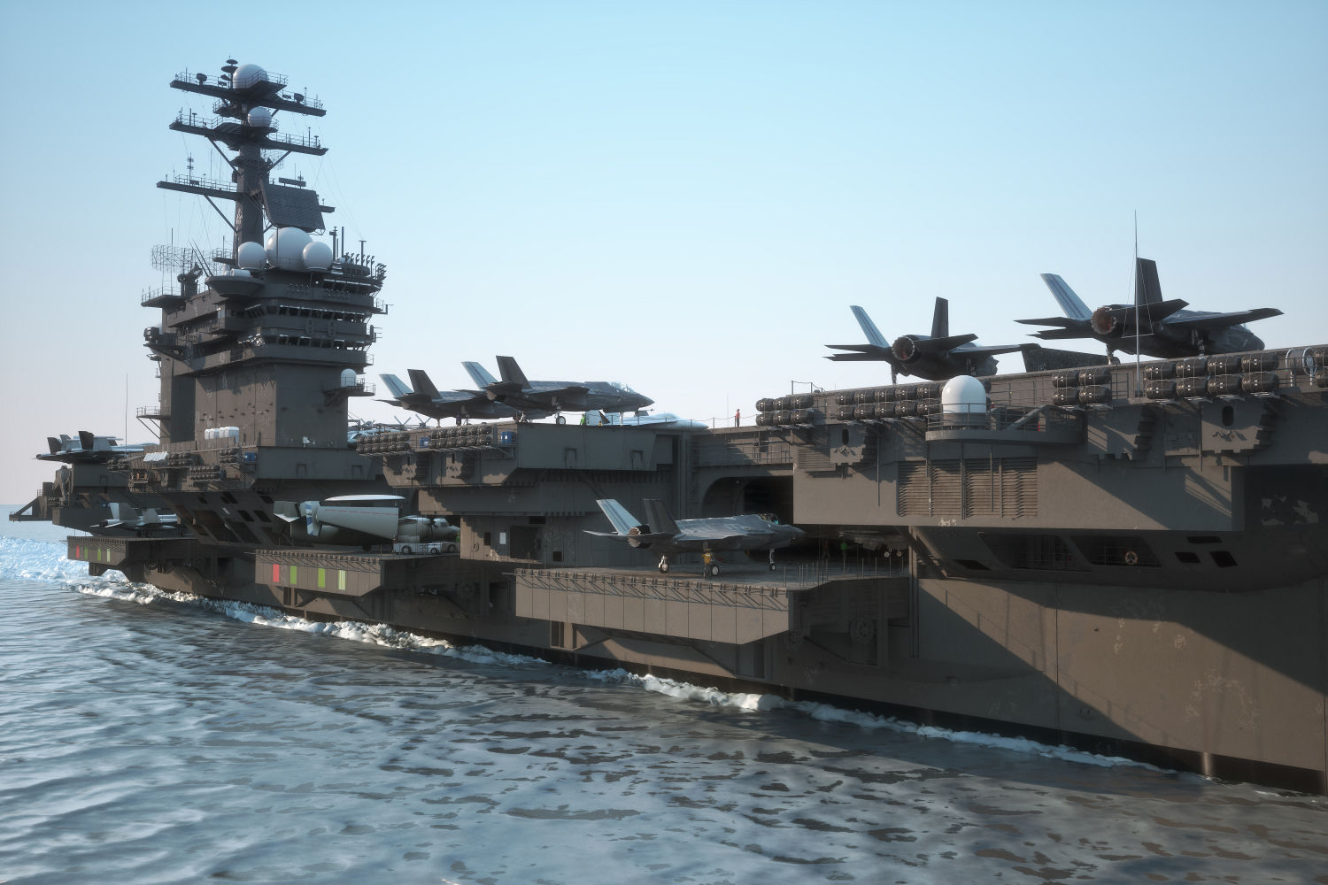 Military and Aerospace - aircraft carrier