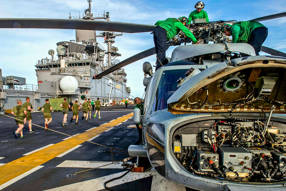 Military and Aerospace - Helicoptor repair